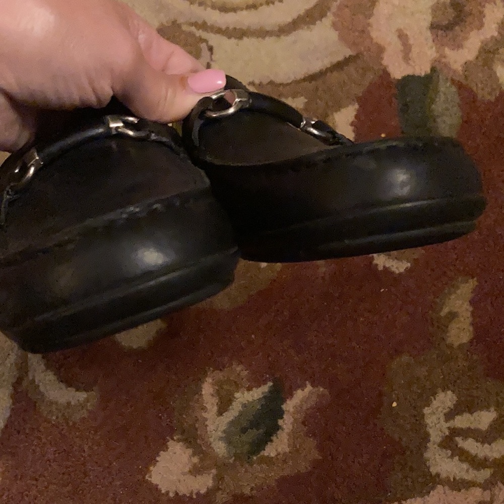 NWOT men’s black Italian patent Geox loafers, 38 - Picture 4 of 6